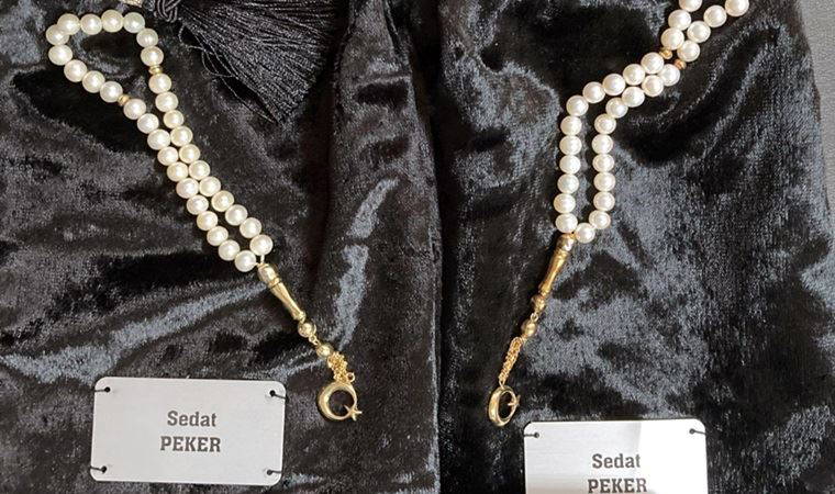Şirinler çetesi yöneticisinin evinde ‘Sedat Peker’ yazılı tespih