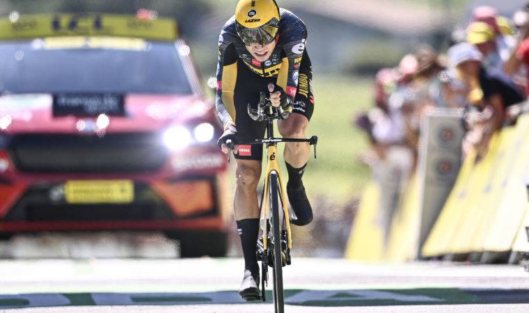 Fransa Bisiklet Turu'nun 20. etabını Wout van Aert kazandı