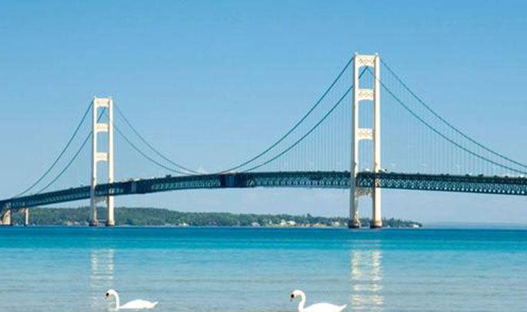 Mackinac Köprüsü'ne bomba koyulduğu iddia edildi