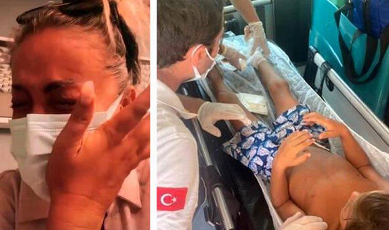 Yeliz Yeşilmen oğlunun başına gelenleri gözyaşları içinde anlattı: 'Bütün deniz kan oldu'
