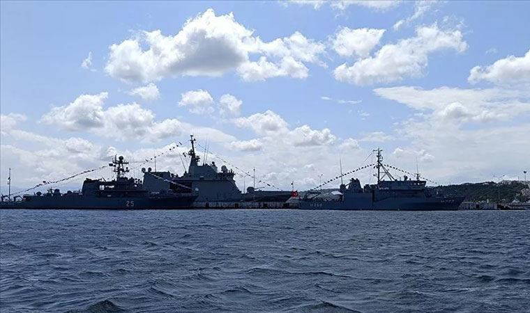 Savaş gemileri Sinop İskelesi'ne demirledi! NATO'nun daimi deniz görev grubu