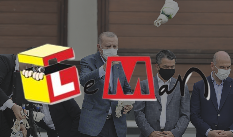 Erdoğan'ın selin vurduğu Rize'de çay dağıtması karikatür konusu oldu