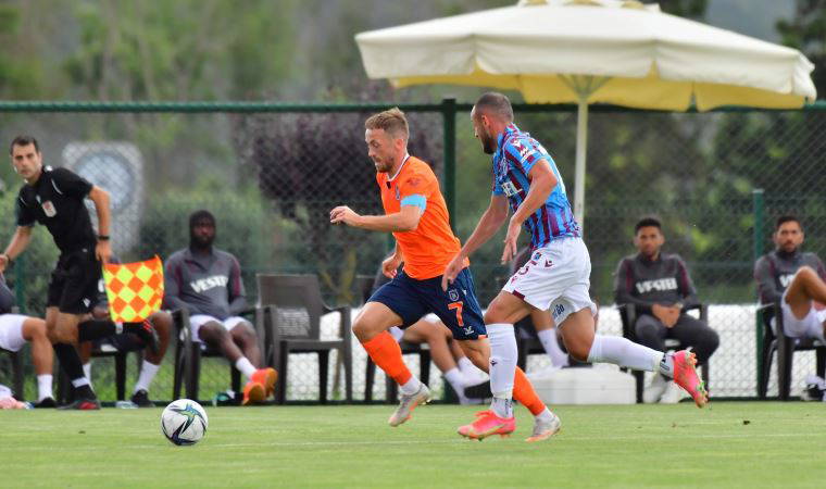 Trabzonspor- Başakşehir maçından gol sesi çıkmadı