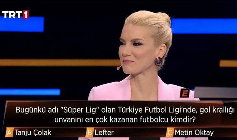 TRT 1’de yayımlanan programda dikkat çeken hata