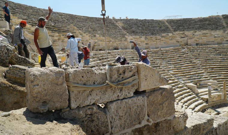 2 bin 200 yıllık antik tiyatronun restorasyonu tamamlandı
