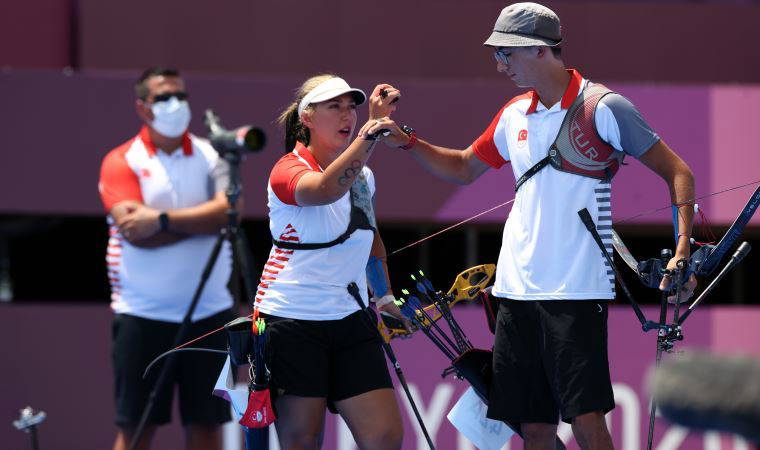 Milli okçular Mete Gazoz ve Yasemin Ecem Anagöz, Tokyo 2020'de umutlu