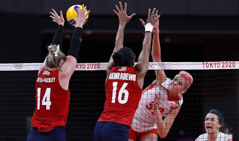 TOKYO 2020 | A Milli Kadın Voleybol Takımı ABD'ye mağlup oldu