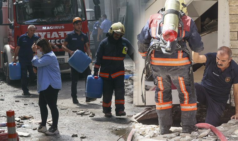 Ankara'da 2 katlı binada patlama: 2 yaralı