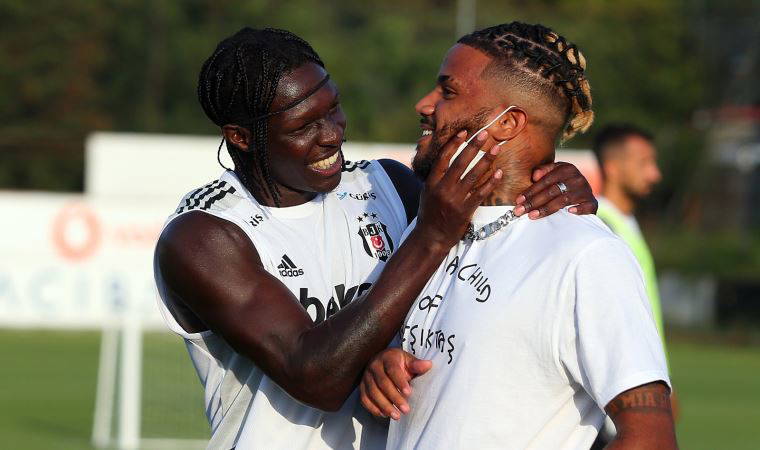 Rosier Beşiktaş antrenmanında