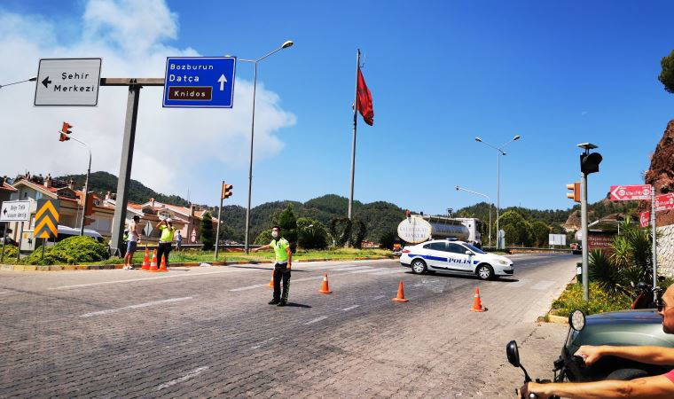 Marmaris-Datça yolu kapandı