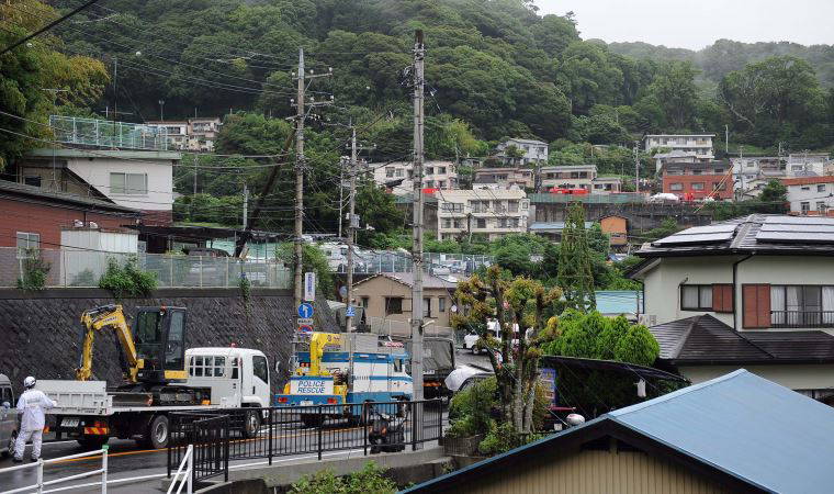 Japonya'da heyelan! En az 20 kişi kayıp