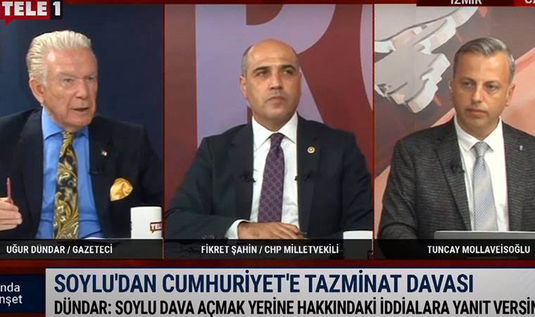 Uğur Dündar, Soylu'nun Cumhuriyet'e 1 milyonluk dava açmasını değerlendirdi
