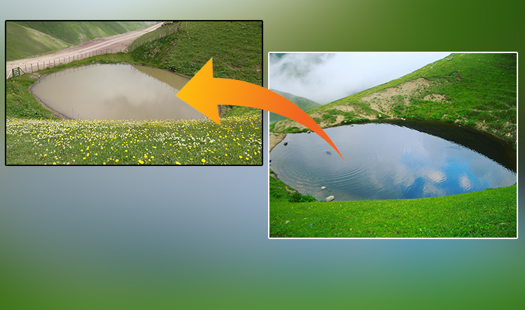 Buzul Çağı'ndan kalma Dipsiz Göl, 'çamur göl' oldu