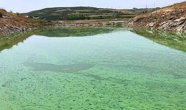 İSKİ: Sazlıdere Barajı'ndaki renk değişimi alglerden kaynaklanmaktadır, olumsuzluk oluşturmamaktadır