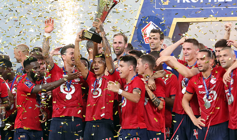 Lille, Fransa Süper Kupası'nda PSG'yi devirdi