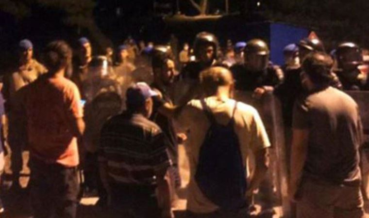 DİRENİŞÇİLERE MÜDAHALE