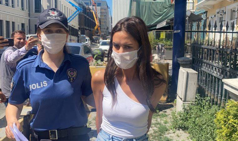 Oyuncu Ayşegül Çınar ve sevgilisi hakim karşısında