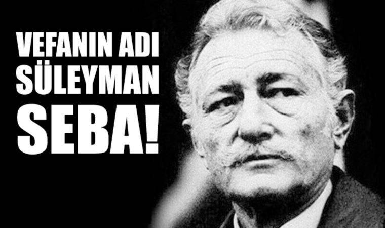 Beşiktaş'ın efsane başkanı Süleyman Seba anılıyor