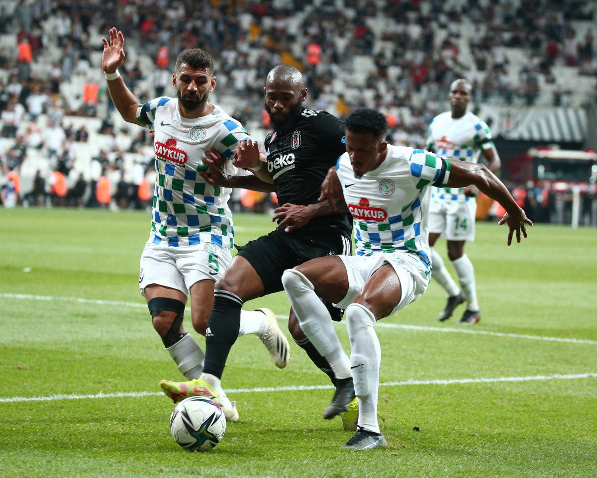 Beşiktaş Çaykur Rizespor'u 3-0 mağlup etti!