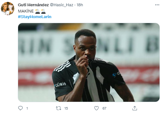 Beşiktaşlı taraftarlar sosyal medyada Cyle Larin için çağrıda bulundu
