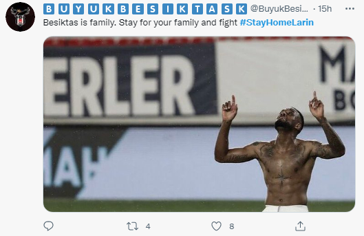 Beşiktaşlı taraftarlar sosyal medyada Cyle Larin için çağrıda bulundu