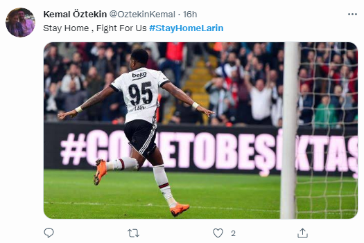 Beşiktaşlı taraftarlar sosyal medyada Cyle Larin için çağrıda bulundu