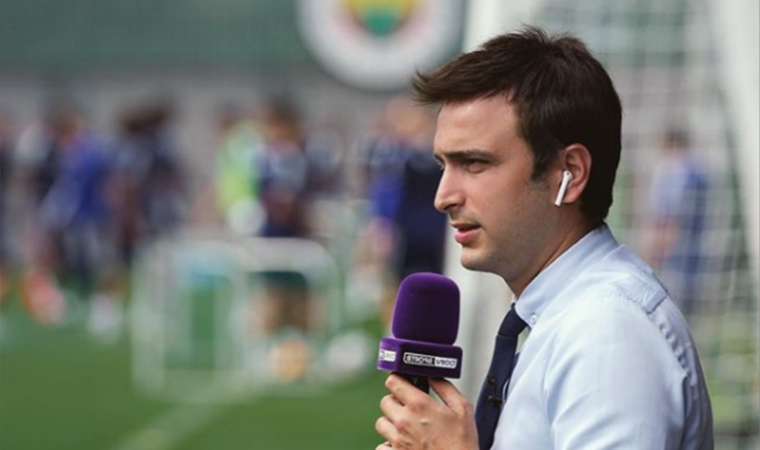 Fenerbahçe muhabirinin şanssız anı