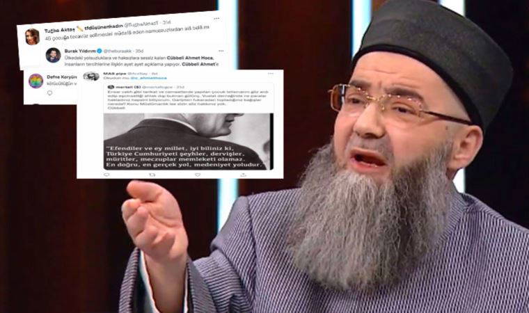 Lezbiyenleri hedef gösteren Cüppeli Ahmet'e sert yanıt: Hoca! Şimdi kapat o çeneni
