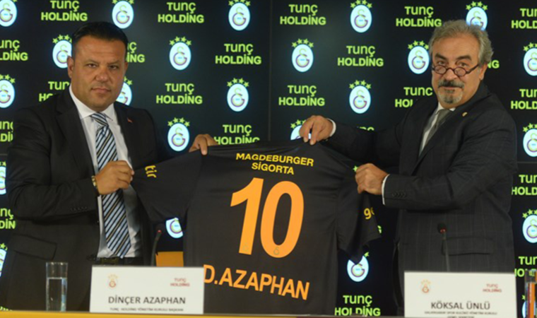 Galatasaray'a dev sponsor: Tunç Holding