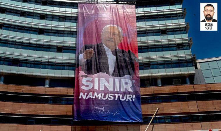 CHP’den ‘kontrolsüz göç’ tepkisi: Genel Merkez’e ‘Sınır namustur’ pankartı