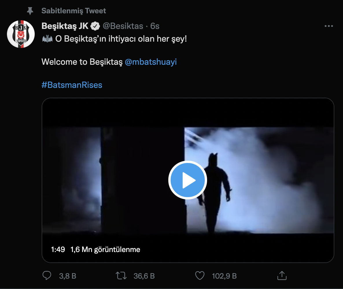 Beşiktaş'ın Michy Batshuayi transferi, dünya basınında yankı buldu