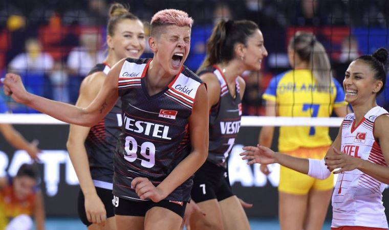 A Milli Voleybol Takımı, Avrupa Voleybol Şampiyonası'na galibiyetle başladı