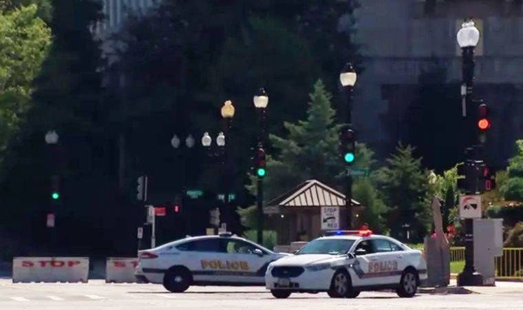 ABD Kongre binası alarma geçti