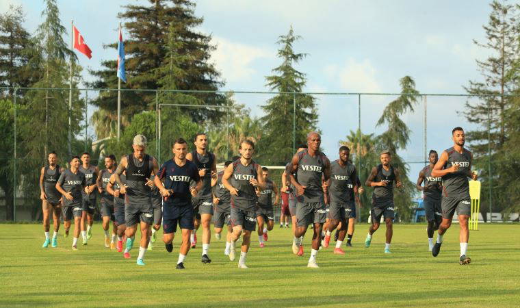 Trabzonspor, Molde FK maçı hazırlıklarını sürdürdü