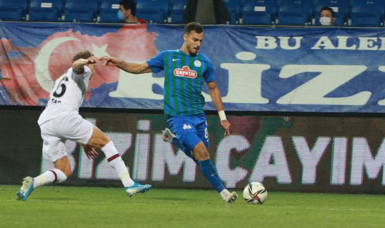 Çaykur Rizespor ve Fatih Karagümrük golsüz berabere kaldı