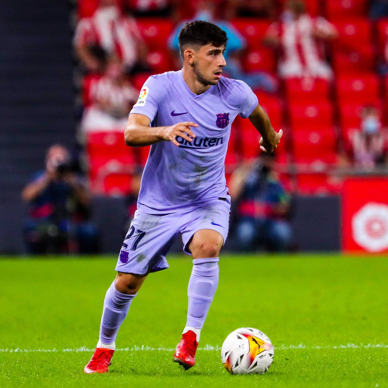 Barcelona'da forma giyen Yusuf Demir, Messi'den sonra bir ilke imza attı