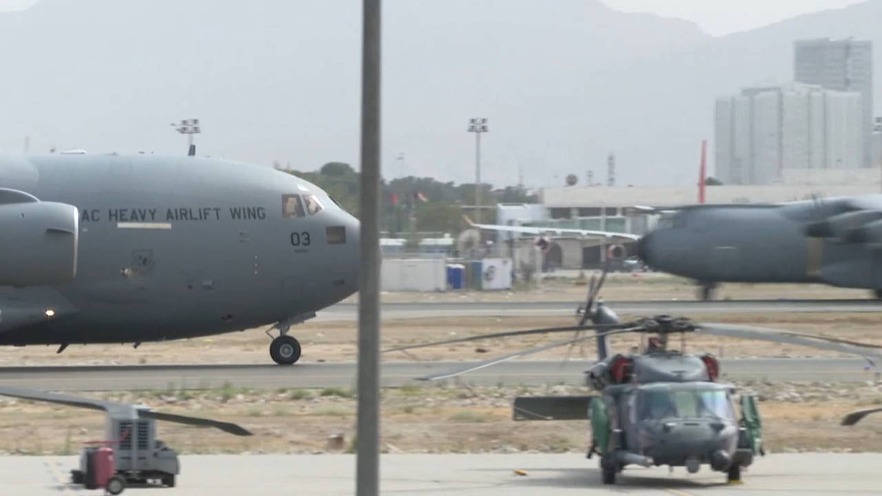 MSB, Kabil Havaalanı'ndan dikkat çeken görüntüler paylaştı