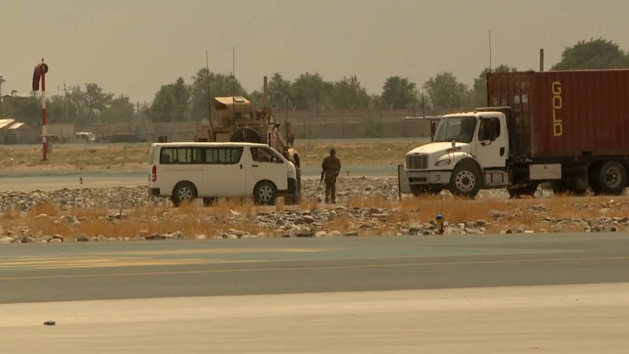 MSB, Kabil Havaalanı'ndan dikkat çeken görüntüler paylaştı