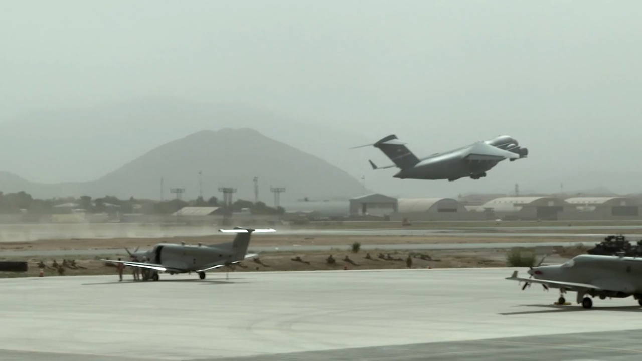 MSB, Kabil Havaalanı'ndan dikkat çeken görüntüler paylaştı