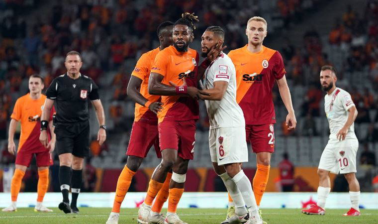 Galatasaray - Hatayspor maçında penaltı isyanı!