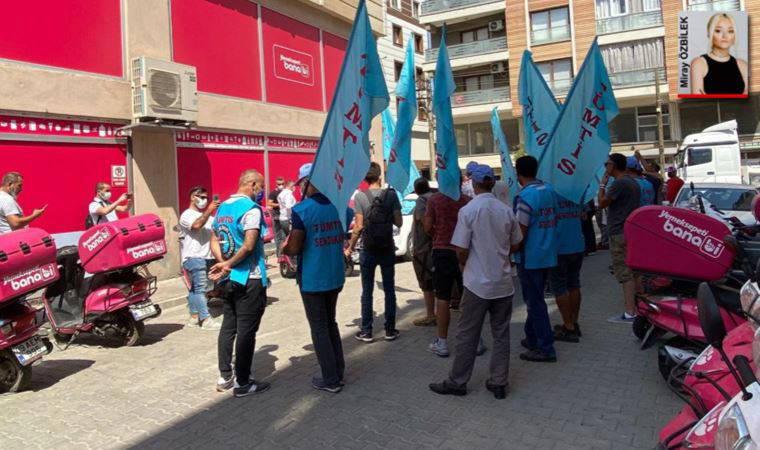 Yemeksepeti emekçileri 'işçi kıyımına son' demek için sahaya indi: 'Artık yeter'