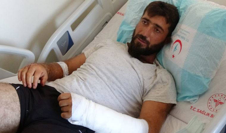 Kazdağları'ndaki yangın sırasında ayının saldırdığı isim konuştu