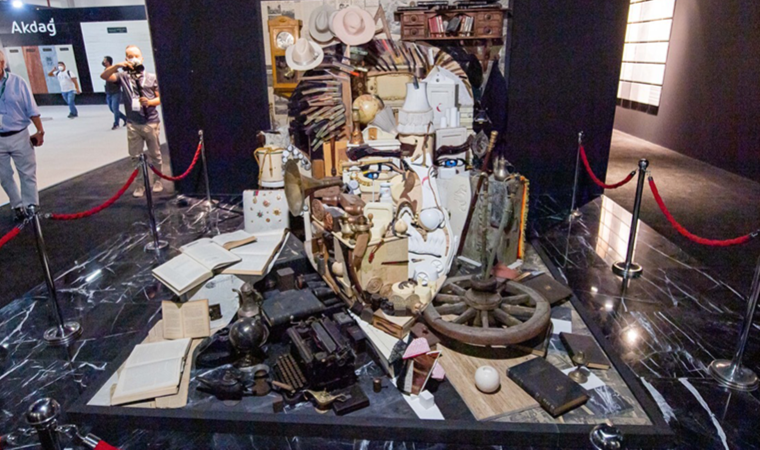 Çek sanatçının 'Anamorfoz Atatürk' projesi yoğun ilgi gördü