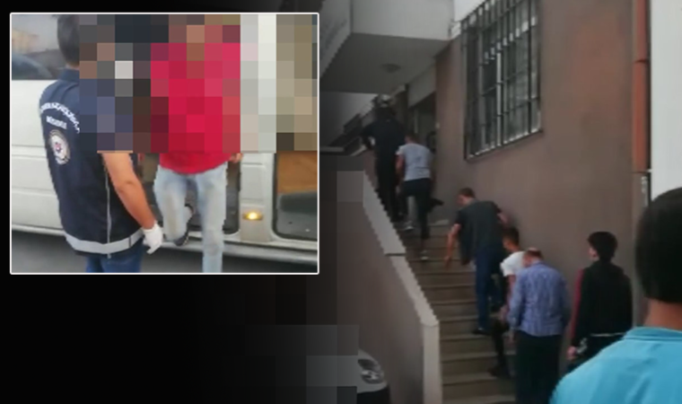 Bir minibüste 21 kaçak göçmen yakalandı