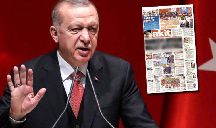 Manşetten hedef aldı: Akit'ten Erdoğan'a tehdit