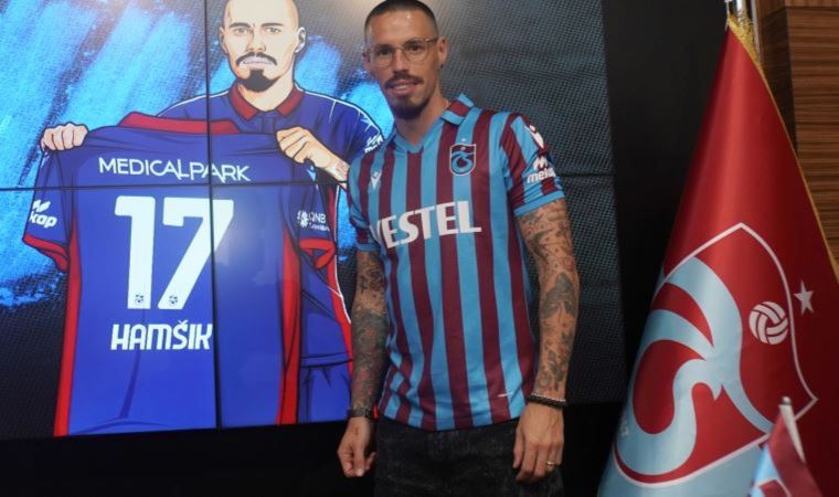 Trabzonspor'un Slovak oyuncusu Hamsik, hedeflerini anlattı