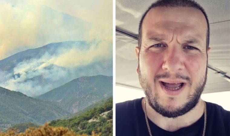 Şahan Gökbakar Tunceli'deki yangın için yardım istedi: İçimiz yanıyor