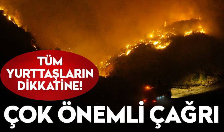 Ege'de yangınlar büyüyor! Alevlerle mücadelede başarı için çok önemli çağrı
