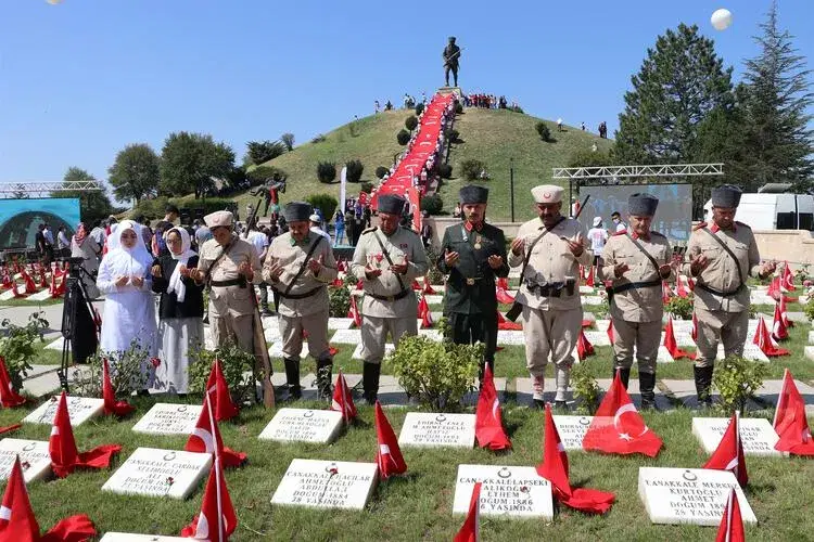 30 Ağustos Zafer Bayramı coşkuyla kutlandı