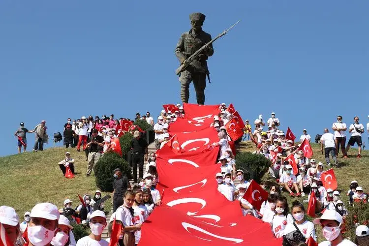 30 Ağustos Zafer Bayramı coşkuyla kutlandı